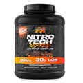 Muscle Tech Nitro Tech Ripped Whey Powder Chocolate Fudge Brownie, Protein with L-Carnitine & CLA, 4lb