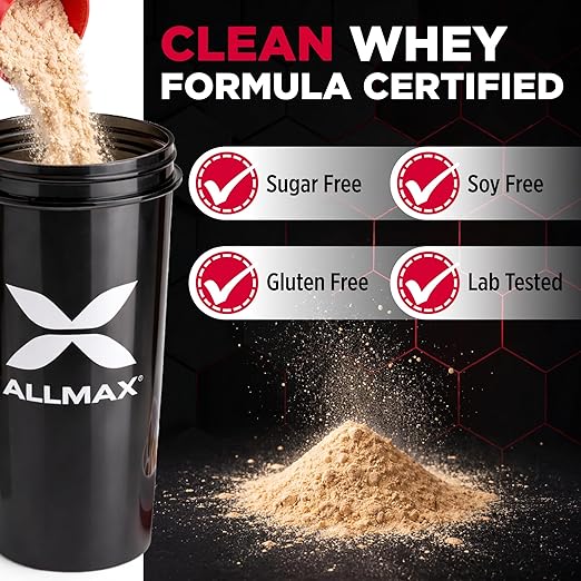 ALLMAX Nutrition Isoflex 100% Ultra-Pure Whey Protein Isolate, Chocolate, 5 lbs