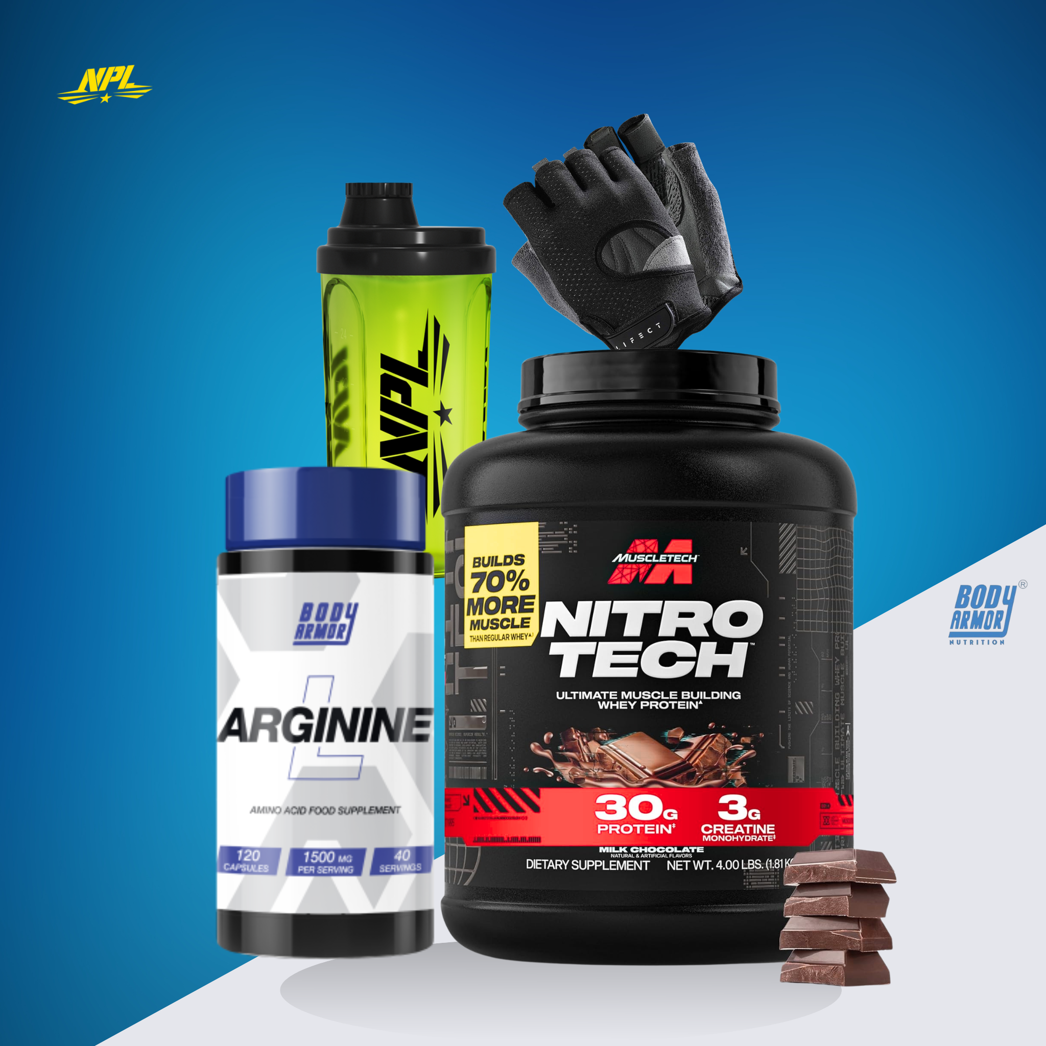 Arginine + Nitro Whey (whey protein)