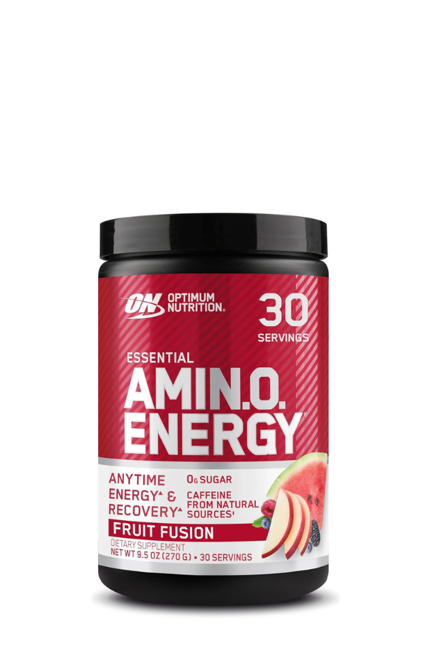 مشروب الطاقة الأساسي بالأحماض الأمينية بنكهة الفواكه، تغذية مثالية، 30 حصة