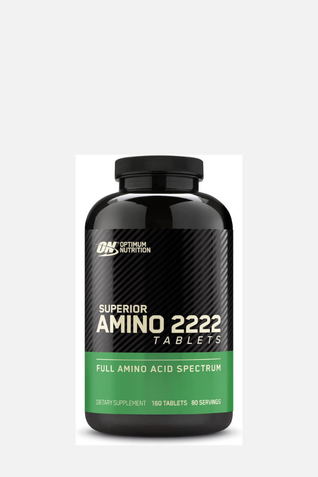 أقراص أوبتيموم نيوتريشن (ON) سوبريور أمينو 2222، أحماض أمينية أساسية كاملة، للحفاظ على أنسجة العضلات - 160 قرصًا 