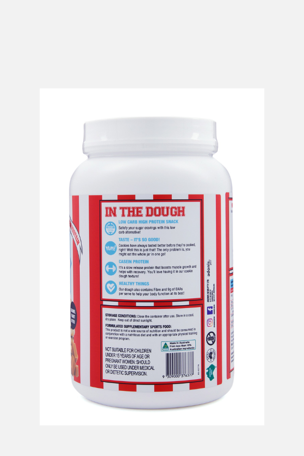 عجينة كوكيز البروتين (بروتين الكازين) - كوكيز رقائق الشوكولاتة المحشوة (إصدار محدود) 1 كجم