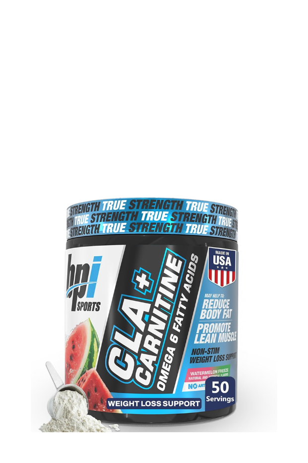 تركيبة بي بي آي سبورتس لفقدان الوزن: حمض اللينوليك المترافق مع الكارنيتين وحمض CLA 