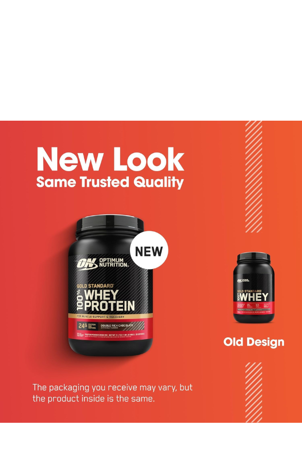 بروتين مصل اللبن الذهبي المعياري من أوبتيموم نيوترشن، بنكهة الشوكولاتة الغنية المزدوجة، 907 غرام