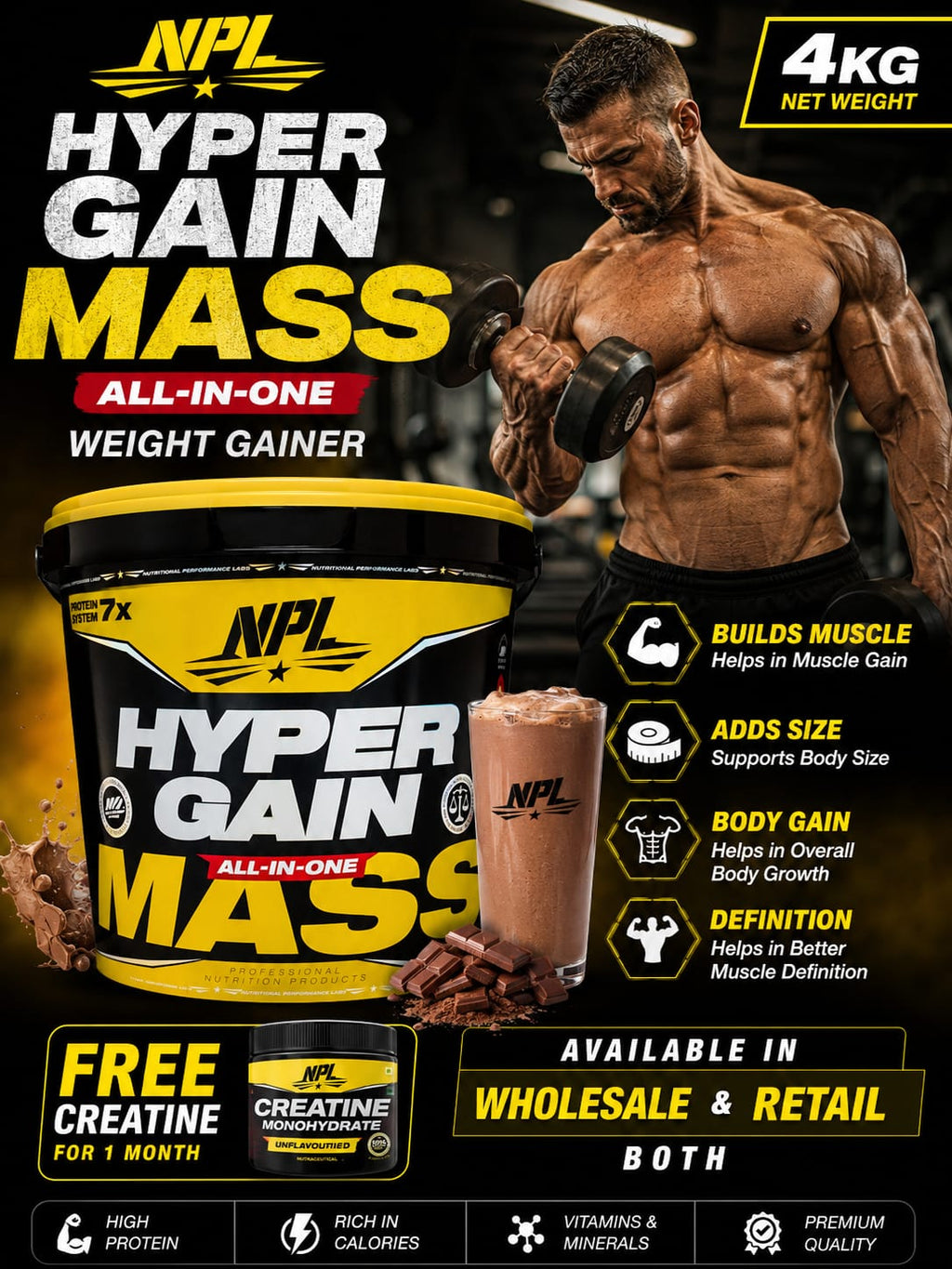 Hyper Gain Mass 4kg