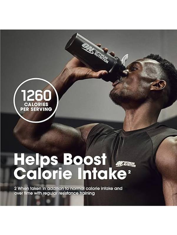 Optimum Nutrition (ON) Serious Mass: High Protein Muscle Building & Weight Gainer Protein Powder, 50 Grams of Protein, Vitamin C, Zinc And Vitamin D For Immune Support - Chocolate, 6 Lbs (2.72 KG)