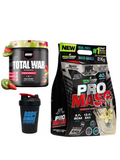 Body Armor Nutrition All-In-One Fitness Stack: REDCON1 Total War + NPL Pro Mass Gainer + Free Shaker