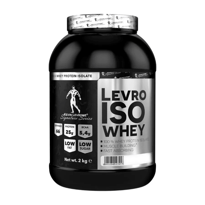 Levrone Levro Iso Whey Protein Isolate Powder – Low Sugar (0.3g), High Protein, BCAA & EAA Rich, Lean Muscle Growth & Recovery Supplement