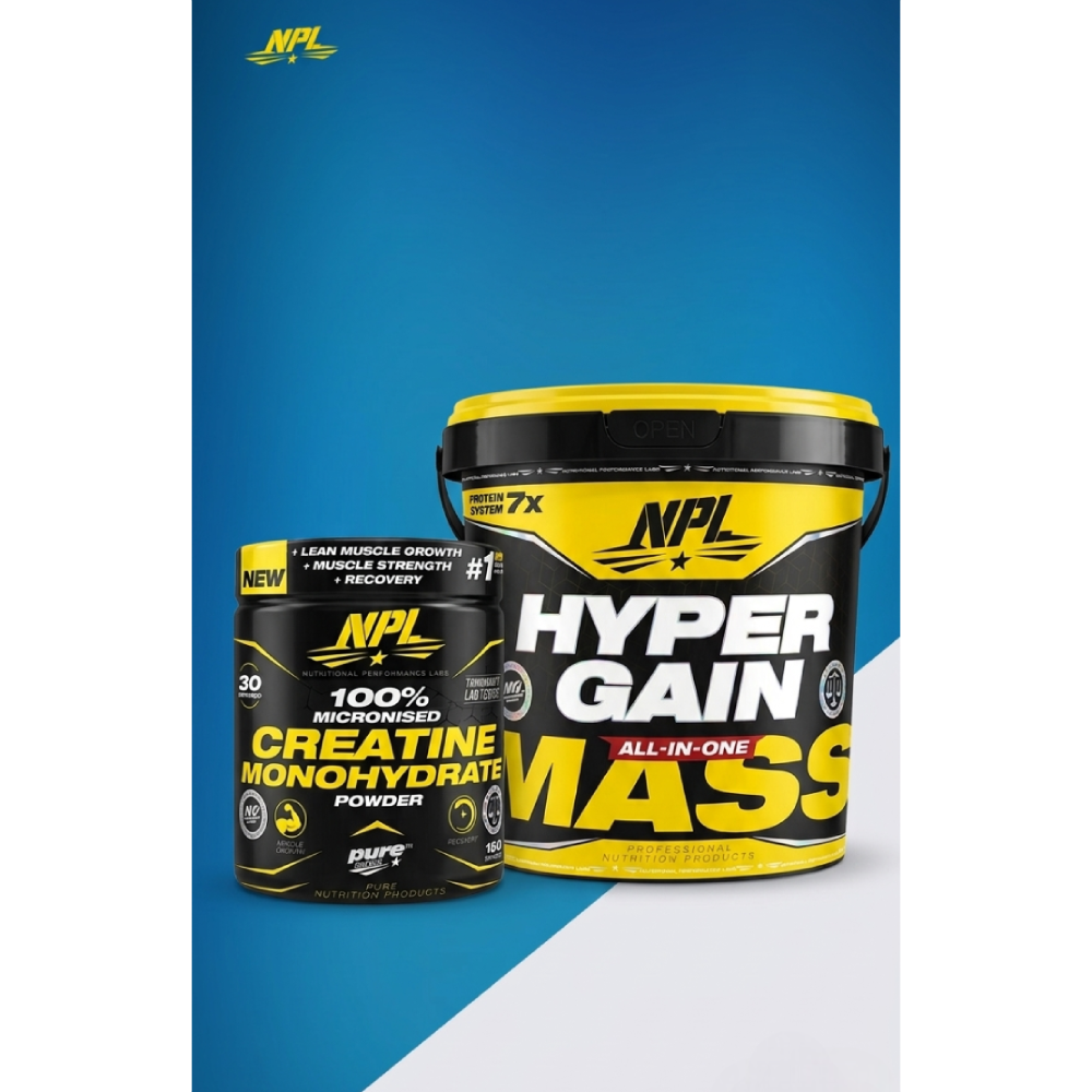 NPL Hyper Gain Mass + Creatine Monohydrate